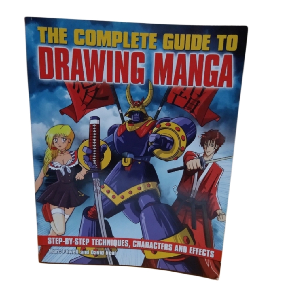 The Complete Guide to Drawing Manga art book